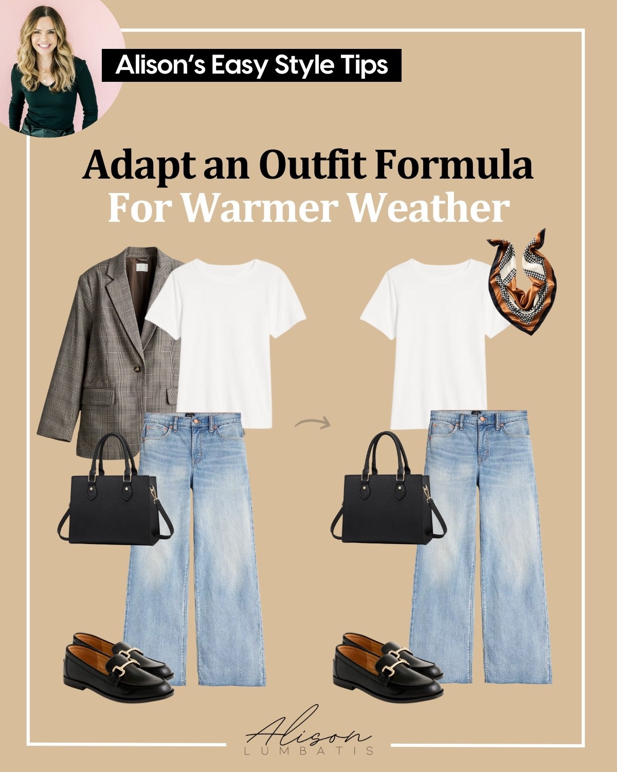 Even though we’re heading into the winter months, I know not everyone lives in a cooler climate (or maybe you just run warm!). If layering isn’t realistic where you are but you still want to look pulled together, here are some easy swaps to try instead:

✨ Add a belt
✨ Add a piece of statement jewelry
✨ Add a hat
✨ Add a hair accessory
✨ Add a scarf or charm to your bag

These simple touches create the same visual interest as layers—without the extra warmth. 

#LTKStyleTip #LTKOver40 #LTKSeasonal