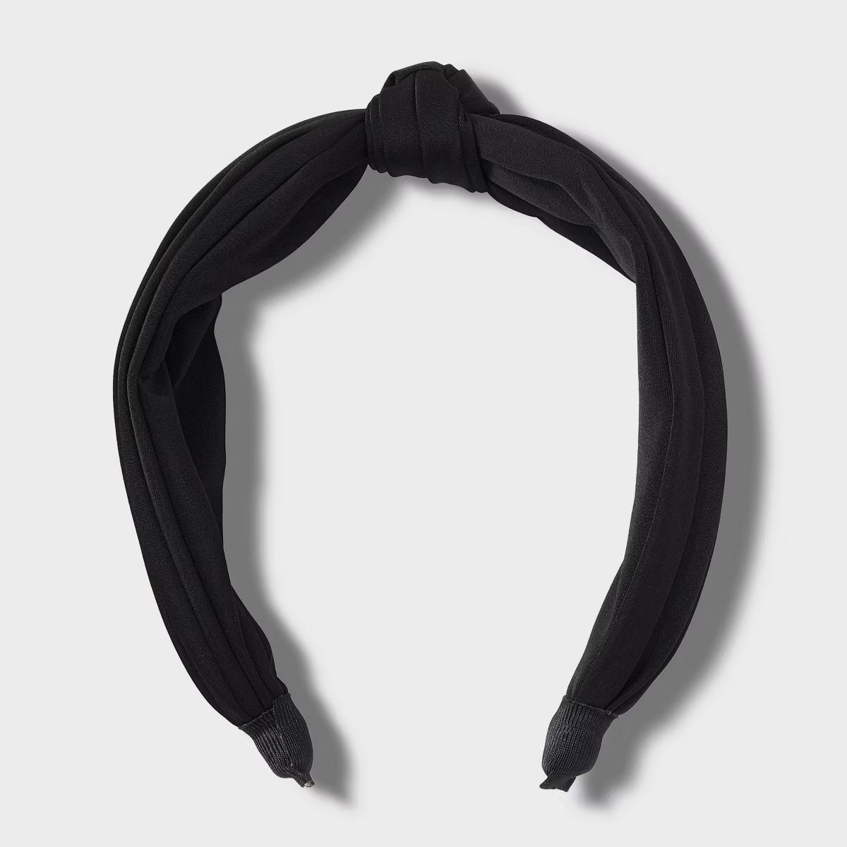 Satin Top Knot Headband - A New Day™ Black | Target