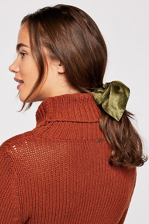 Solid Milano Scrunchie by Free People | Free People (Global - UK&FR Excluded)