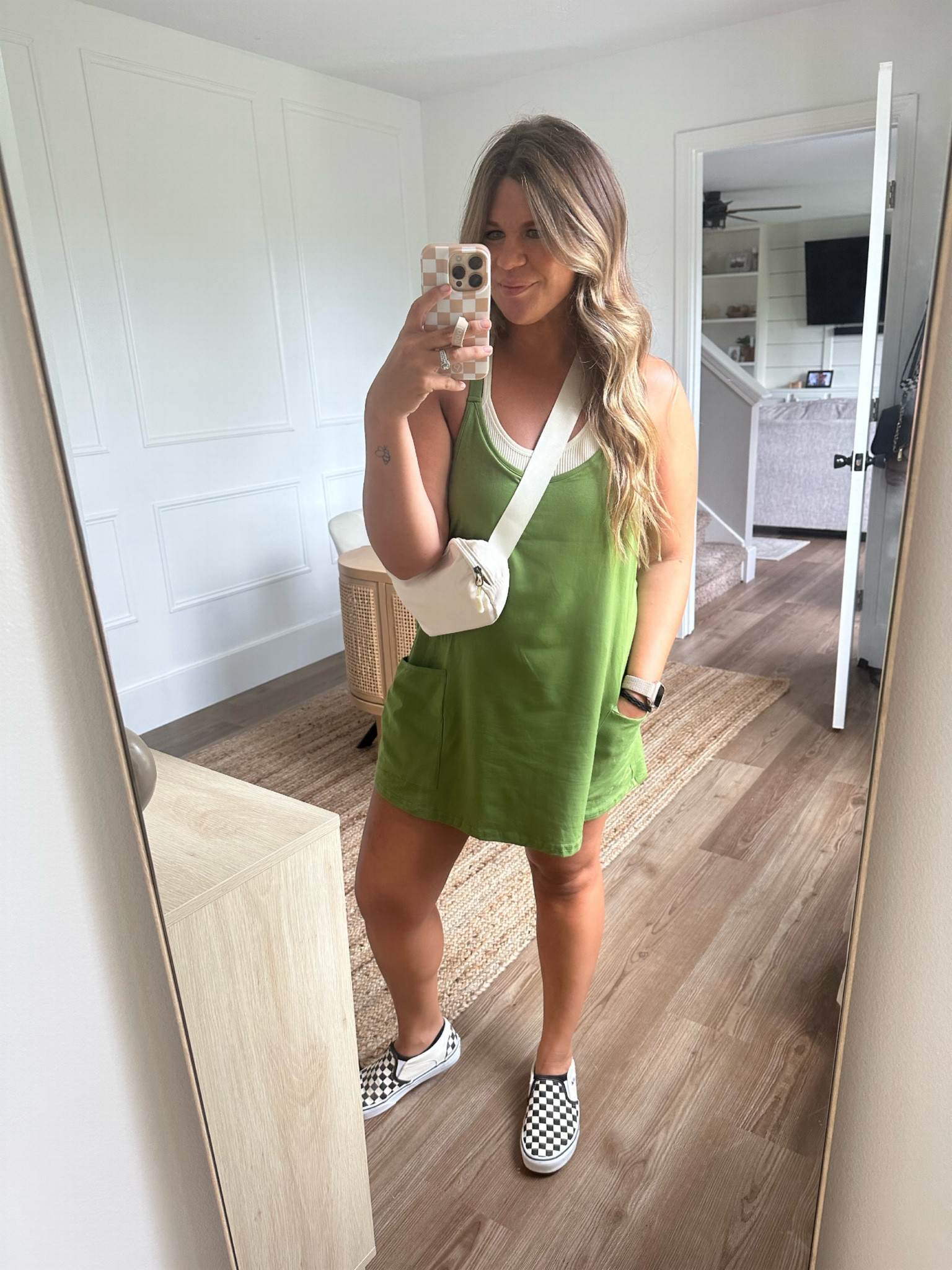 I’ve been wearing this Free People hot shot mini dress dupe on repeat!! It has built in shorts and I’m wearing a medium. Also wearing FP tank dupes. Thank you, Amazon!

#LTKsalealert #LTKshoecrush #LTKstyletip