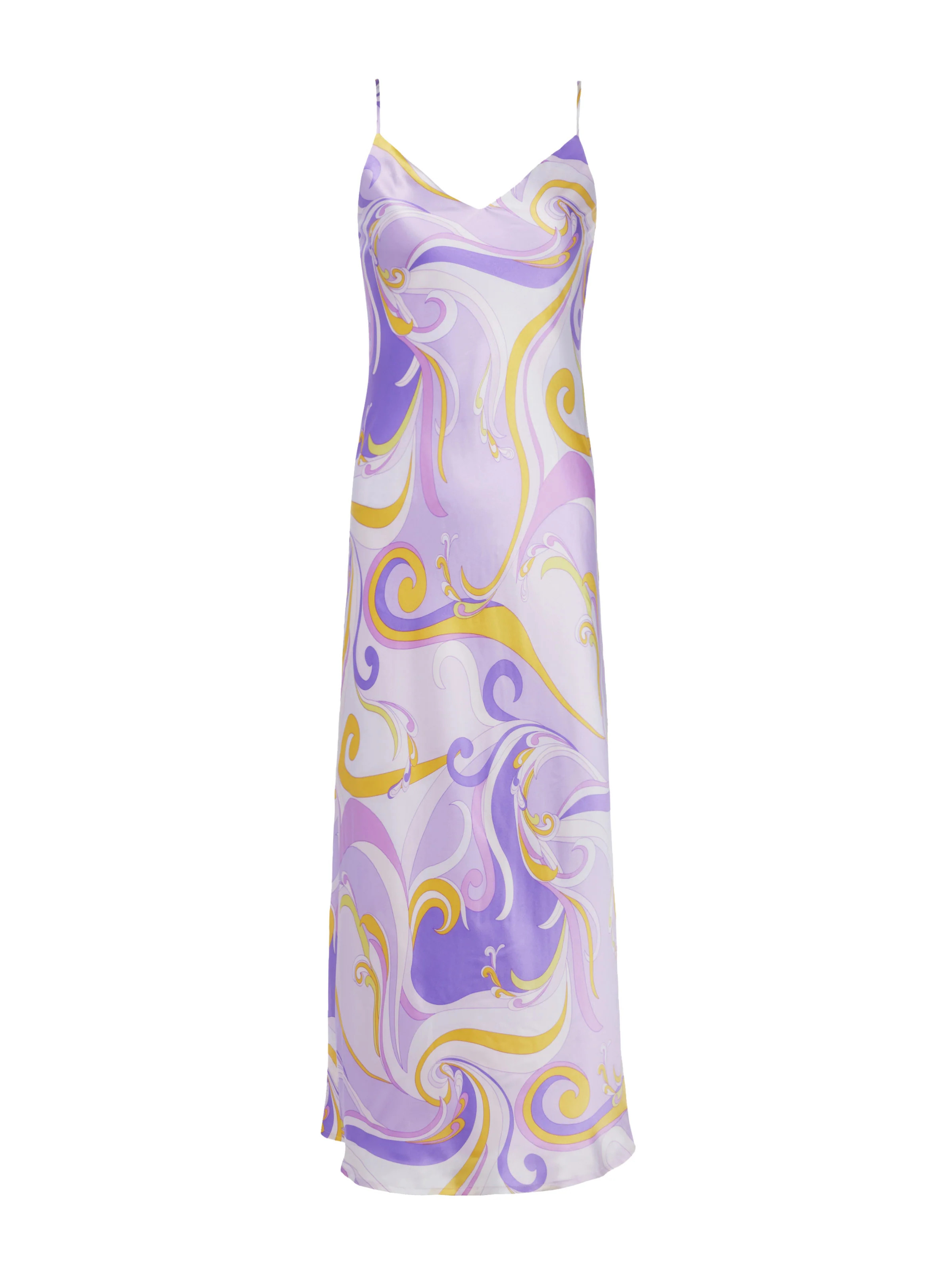L'AGENCE Seridie Dress In Light Orchid Multi Saint Martin | L'Agence