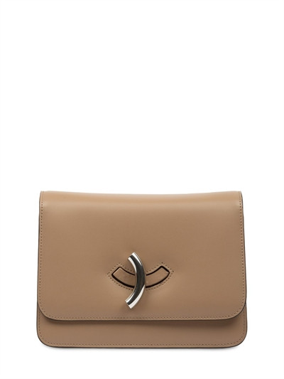 Little Liffner - Maccheroni leather bag - Taupe | Luisaviaroma | Luisaviaroma