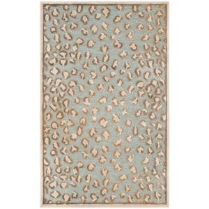 Safavieh Paradise Stone/Aqua 3 ft. x 4 ft. Area Rug-PAR84-3470-24 - The Home Depot | The Home Depot
