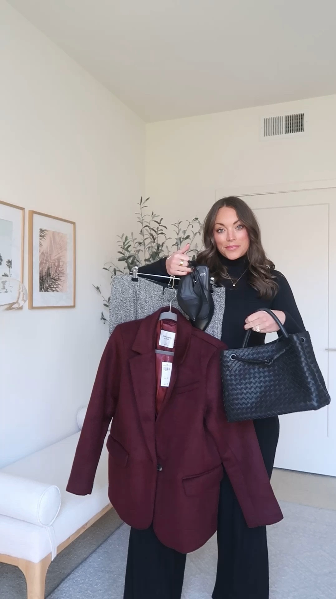 For the office girly ☕️🍂🍁
The turtleneck basic that we all need though ♥️

This mock neck is double lined, is made of a super soft breathable fabric- comes in 10 colors. I’m wearing my usual size medium.  

Fall work outfit, office outfit 


#LTKVideo #LTKWorkwear #LTKMidsize