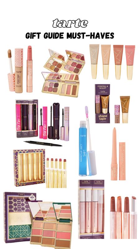 Tarte Gift Guide ✨ if you know someone who is a Tarte lover, these are all amazing stocking stuffers! I promise the woman in your life would not be mad with any of these

#LTKbeauty #LTKHoliday #LTKGiftGuide