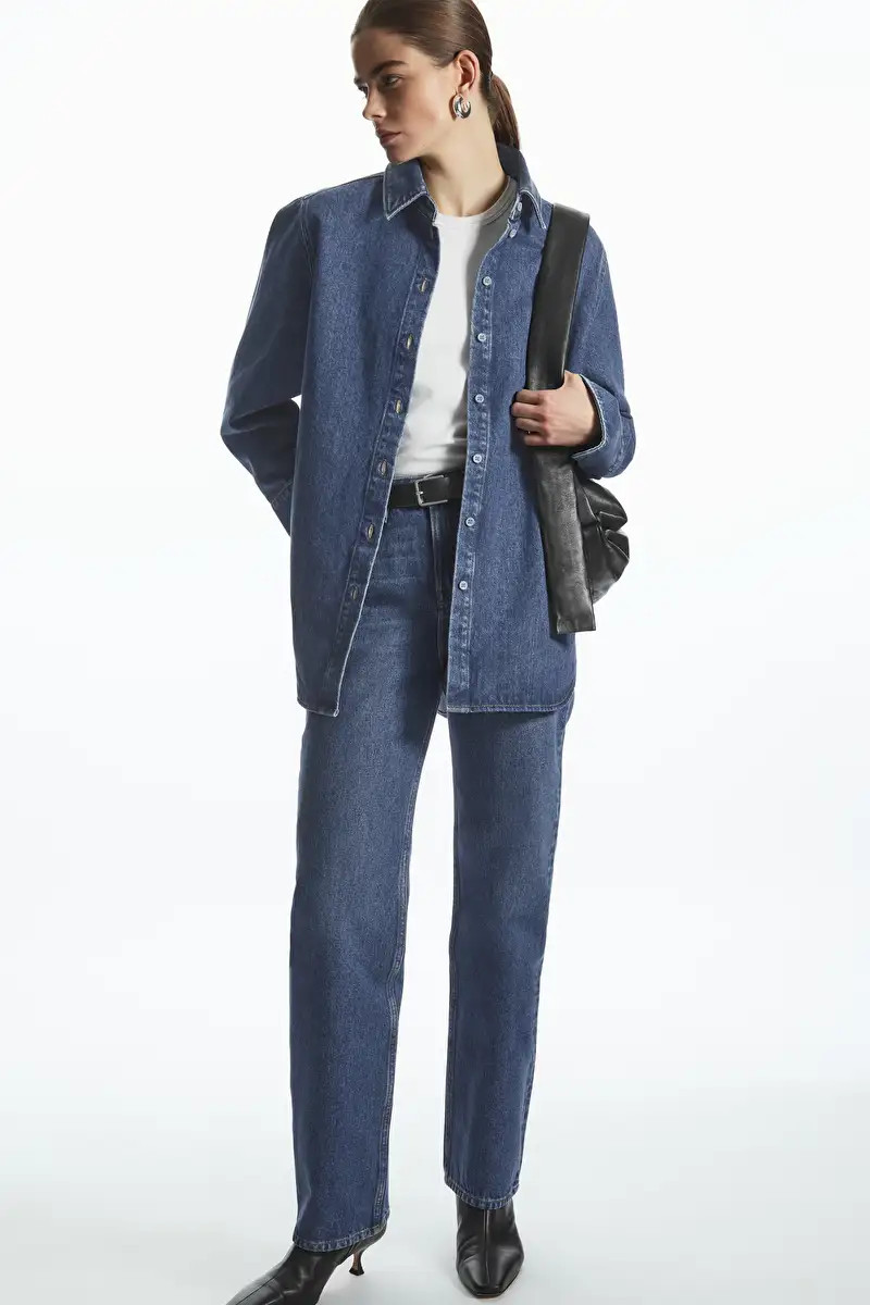 STRUCTURED DENIM SHIRT | COS (US)