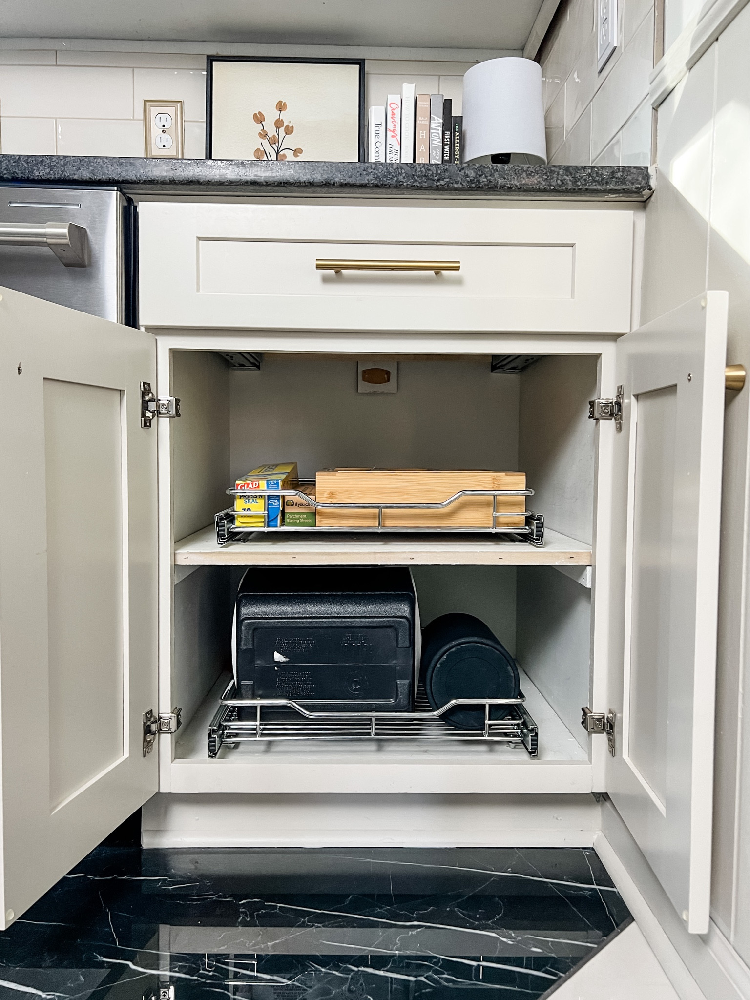 I hated using kitchen base cabinets for storage because they were so hard to get into, and custom pull-outs were out of my price range. Then I found these super affordable wire ones and they changed the game for my kitchen organization!

#LTKfamily #LTKhome #LTKFind