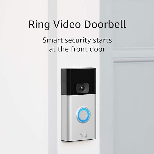 Ring Video Doorbell - 1080p HD video, improved motion detection, easy installation (2020 release)... | Amazon (US)