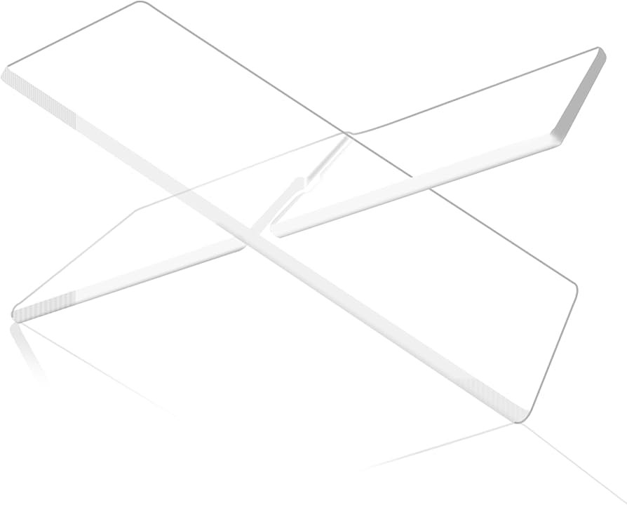 ZOEY Small Clear Acrylic Book Holder - A Versatile Display Stand for All Your Book Needs - Perfec... | Amazon (US)