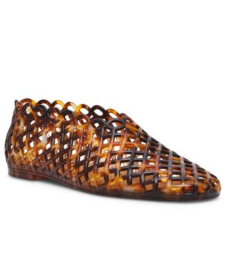 Steve Madden Women's Grove Caged Jelly Slip-On Flats - Blue | Macy's