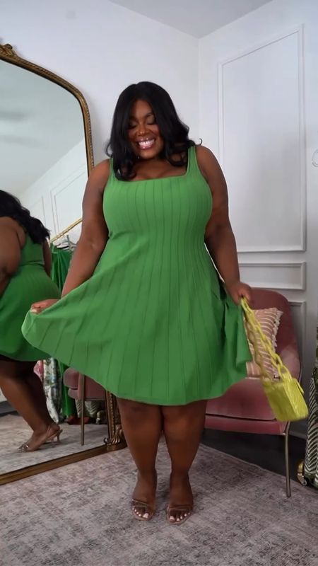 Brb, scheduling brunch with the girlies just so I can wear this dress💚 

Wearing XXL.

plus size fashion, dresses, wedding guest dress, vacation, spring outfit inspo, summer fashion, mini dress, maxi dress, brunch, girls night, date night looks, style guide

#LTKplussize #LTKfindsunder50 #LTKfindsunder100