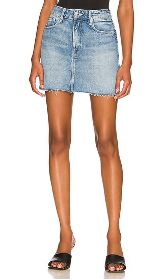 Good Waist Mini Skirt in Indigo900 | Revolve Clothing (Global)