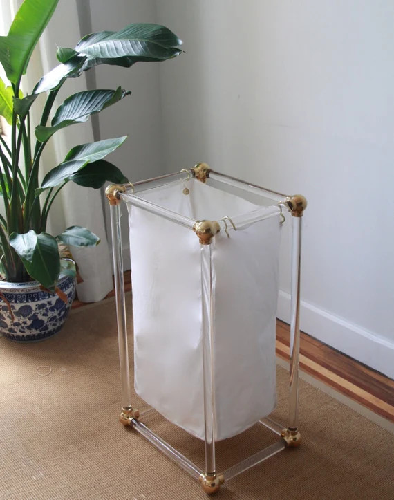 Lucite Hamper  Hamper Basket  Hamper for Nursery  Hamper | Etsy | Etsy (US)