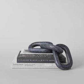 Black Marble Chain, Small Link | Bloomist