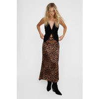 Leopard Print Maxi Skirt | PrettyLittleThing UK