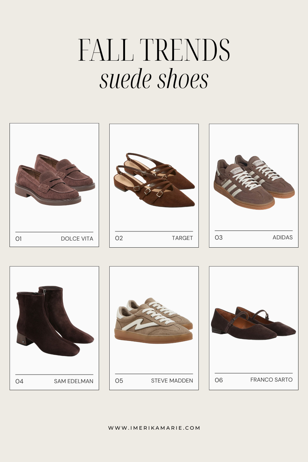 Fall trends. Suede shoes. suede loafers. suede sneakers. Adidas sneakers. suede boots. suede flats.  

 

#LTKSeasonal #LTKStyleTip #LTKShoeCrush