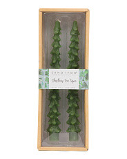 2pk Tree Taper Candles | TJ Maxx