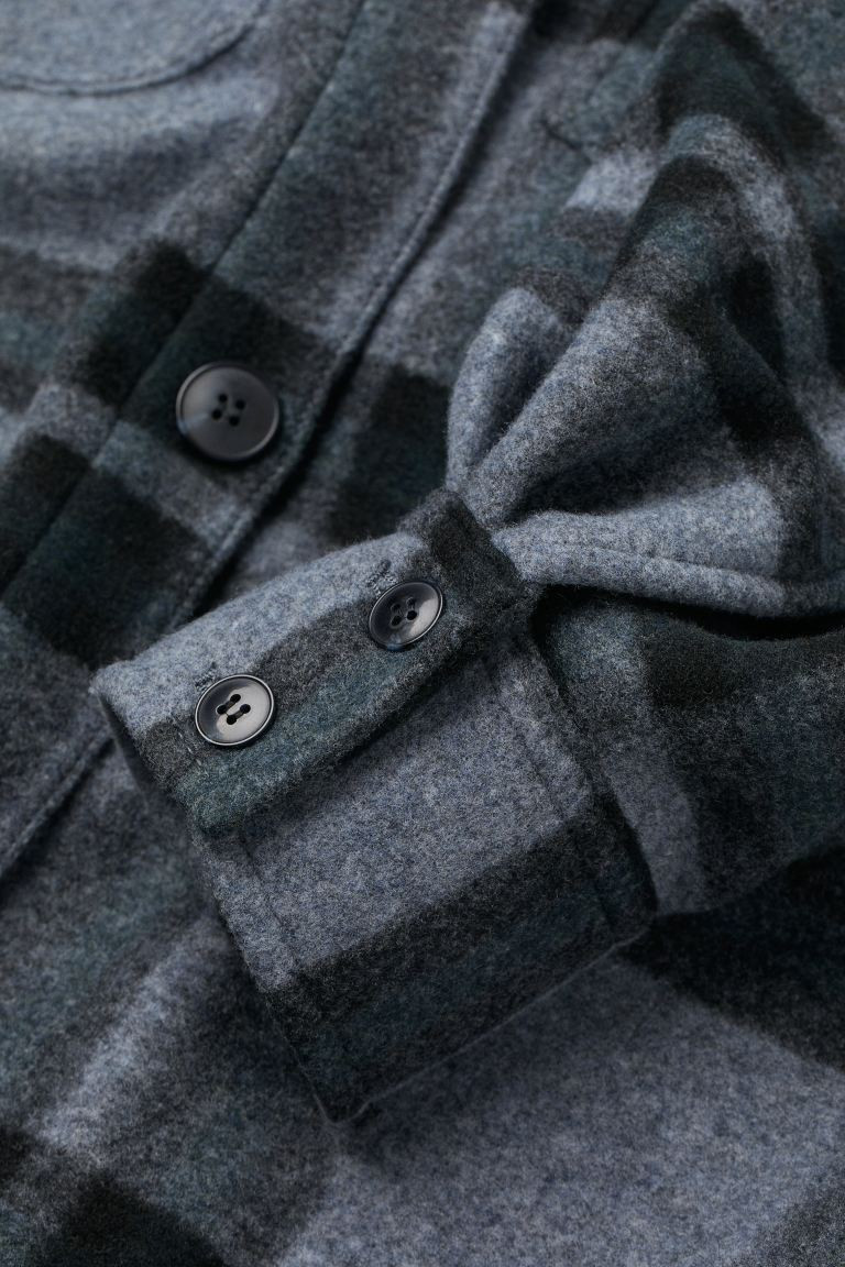 Felted Shirt Jacket | H&M (US + CA)