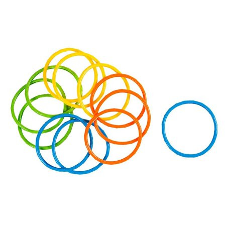 Dive Ring – 12 Pack Diving Toys, Underwater Swimming Pool Toys for Kids, Multicolored, 6.3 Inches in | Walmart (US)