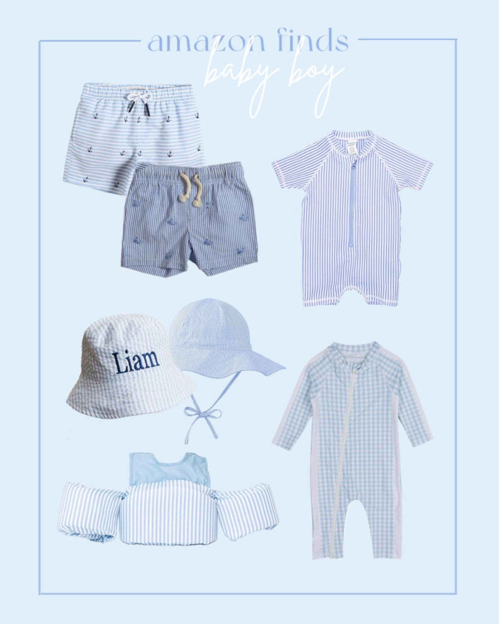 Amazon Finds: Baby Boy Swim 

Swimwear | Summer | Toddler Swim | Baby Swim | Seersucker | Preppy Style | Preppy Finds | Grand Millennial | Kid Clothes | Toddler Finds | 

#LTKKids #LTKBaby #LTKU