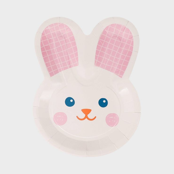 Bunny Shaped Easter Disposable Plates 12"-10ct - Spritz™ | Target