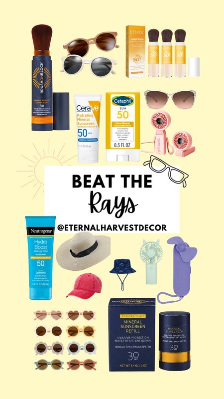 Beat the Rays! My favorite sun protection! 

#LTKSeasonal #LTKStyleTip