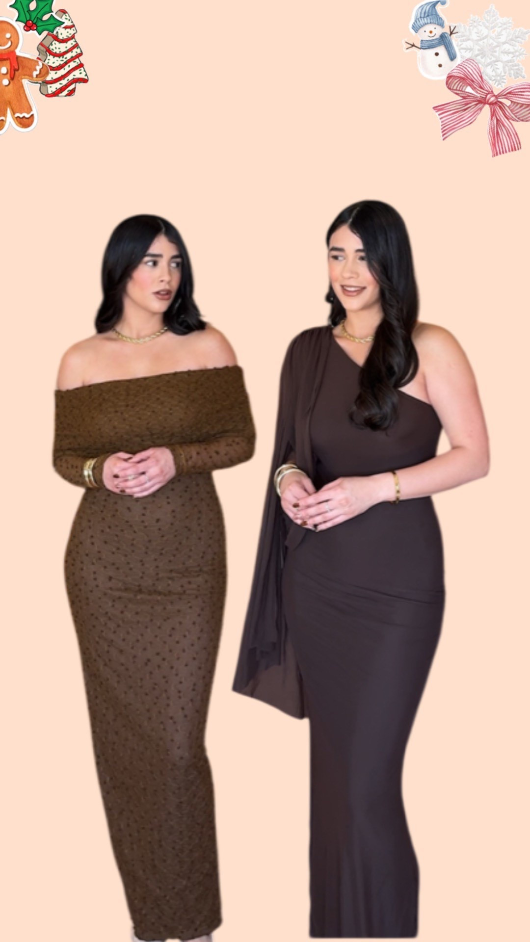 2 vestidos elegantes 

#LTKHoliday #LTKStyleTip #LTKSeasonal