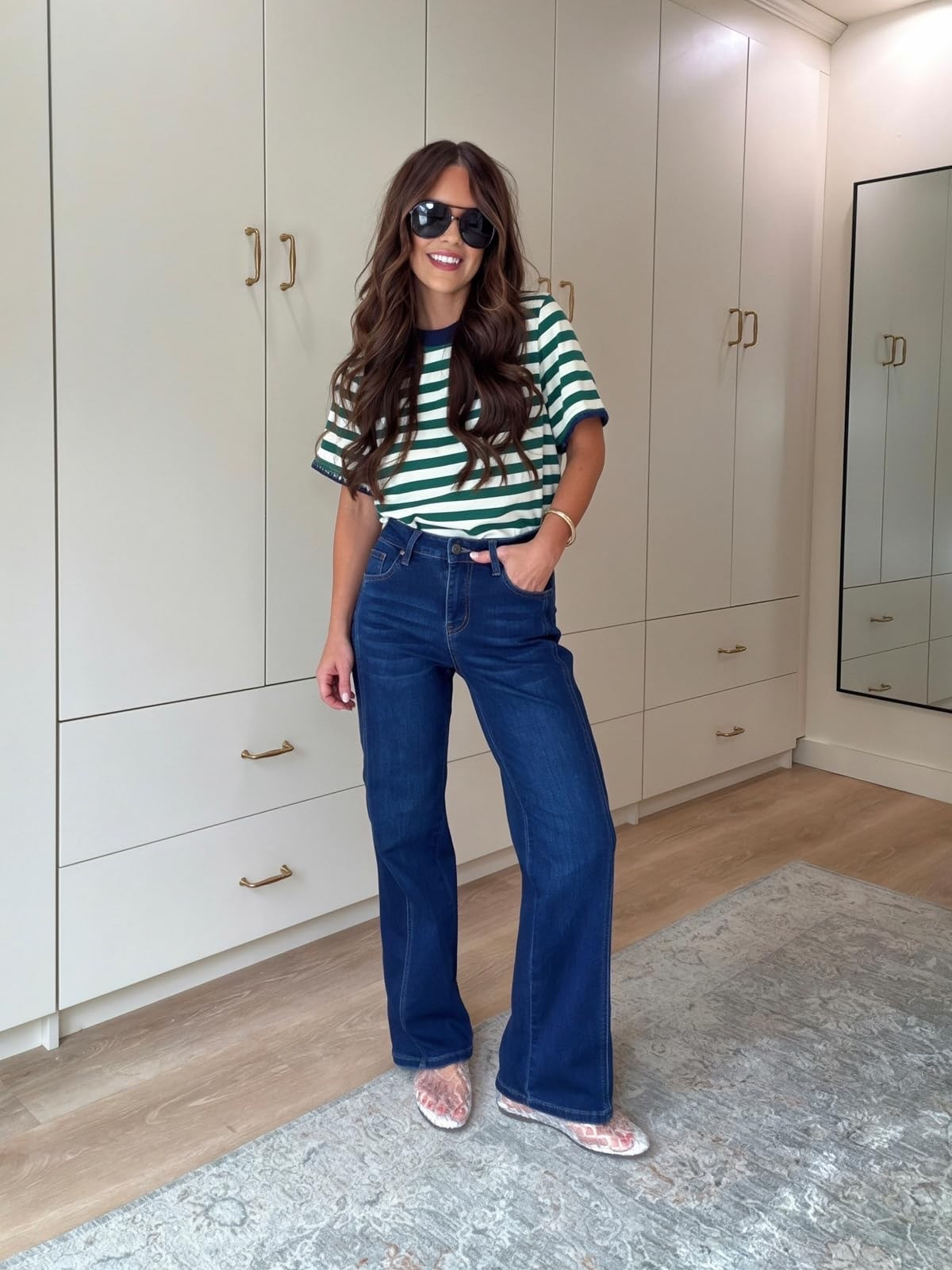 Causal comfy stretch jeans outfit 

#amazonfashion 
Casual outfit, tshirt , everyday outfit

#LTKootd #LTKgrwm #LTKPetite