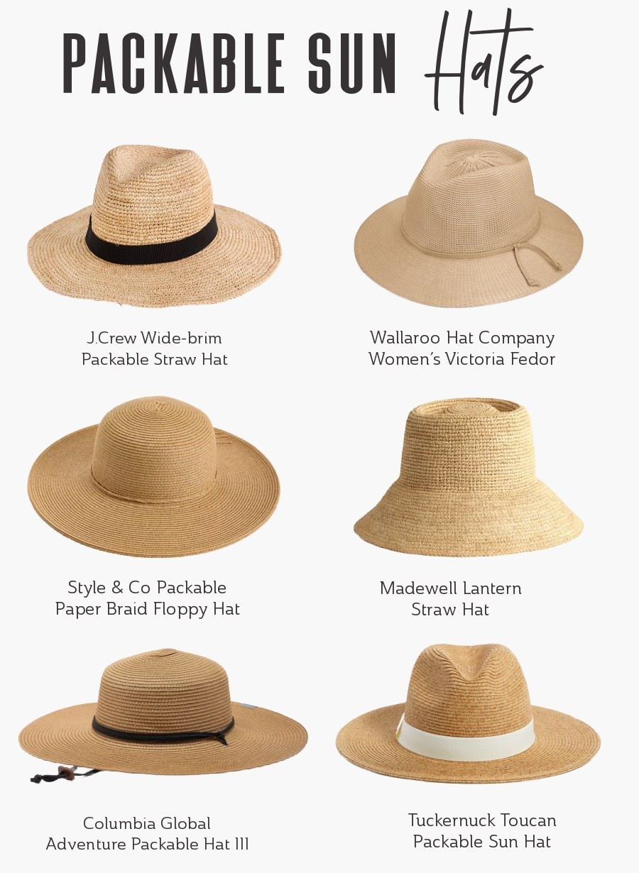 Stay stylish while protecting your skin! 🌞 Upgrade your summer travel outfits with a a fashionable sun hat that packs easily. 👒 From floppy favorites to foldable straw classics, these summer hats are a must-have for beach days, city adventures, and every sunny getaway. 🏖️🏢🌅

Travel Fashion | Summer Travel Outfit | Summer Outfit | Packable Sun Hats | Beach Sun Hat | Summer Must Have | Summer Vibes | Summer Hat | Beach Ready 

#LTKSeasonal #LTKTravel