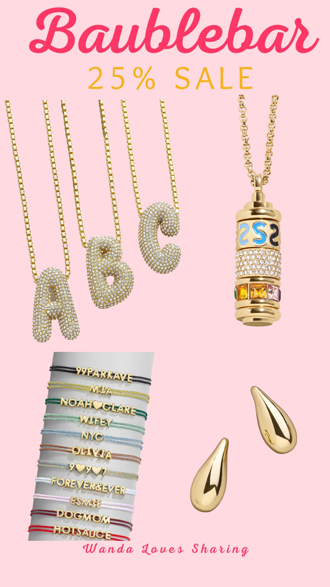 Baublebar 25% sale 
Gold jewelry. 

Easter gifts, custom graduation gifts


#LTKover40 #LTKSpringSale #LTKmidsize