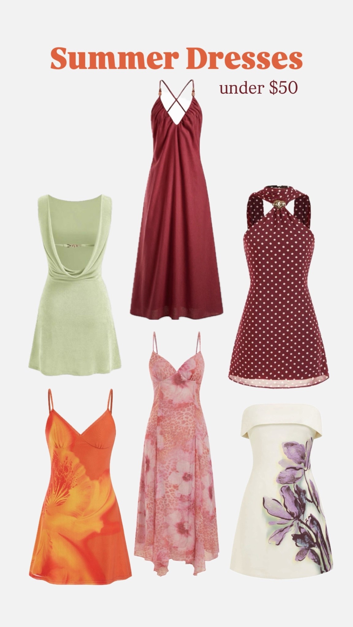 Summer dresses, affordable dresses, summer outfits, vacation outfits, Cider dresses, polka dot dresses, mini dresses

#LTKSeasonal #LTKTravel