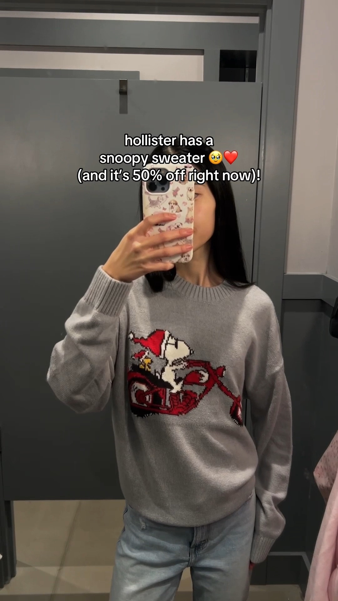 Snoopy sweater at Hollister!❤️

#hollister #snoopy #abercrombie #sweater #winter #mens 

#LTKootd #LTKSaleAlert #LTKSeasonal