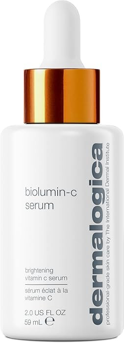 Dermalogica Biolumin-C Serum, Vitamin C Dark Spot Serum for Face with Peptide and AHA - Exfoliate... | Amazon (US)