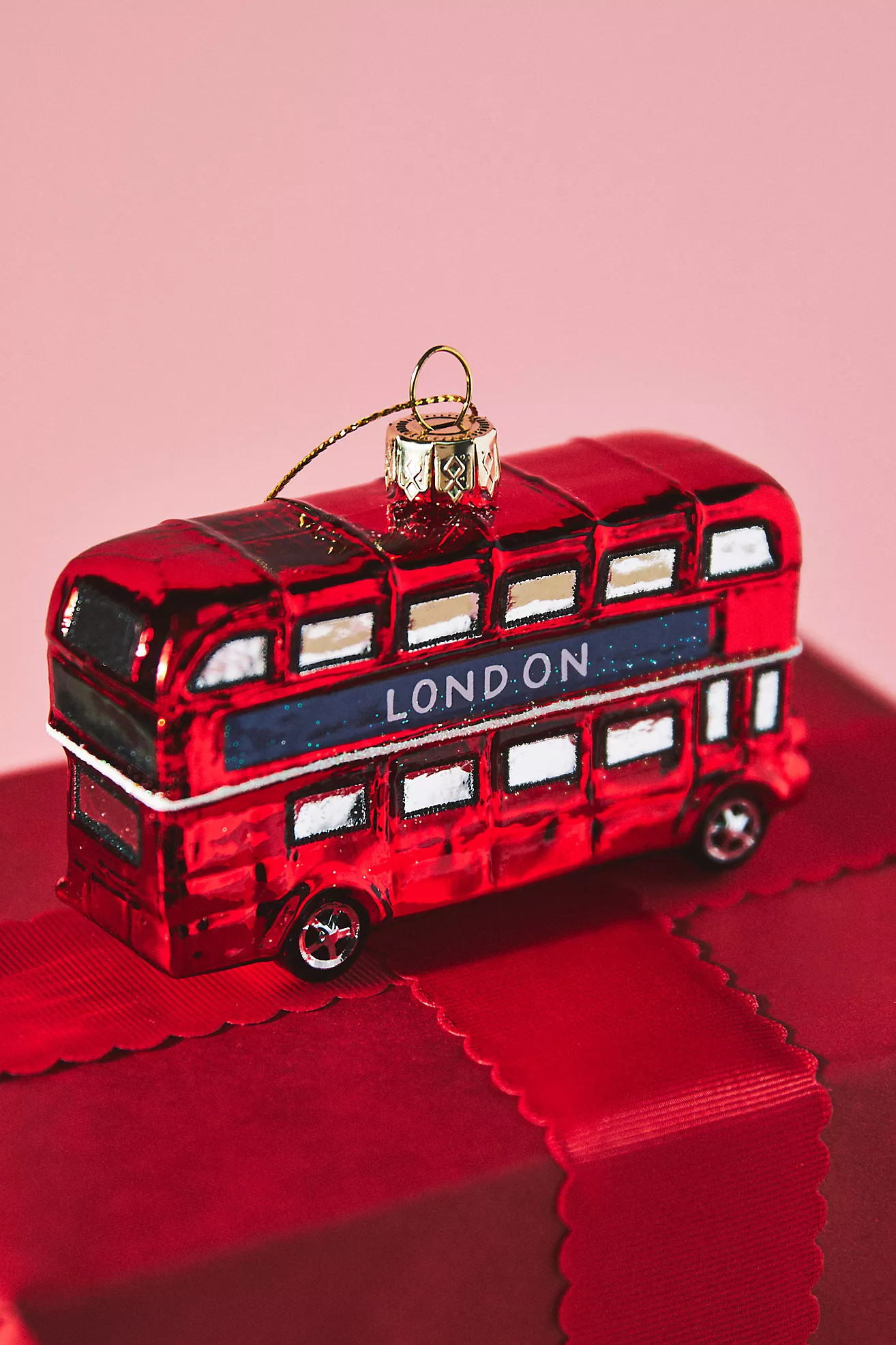 London Bus Ornament | Anthropologie (US)