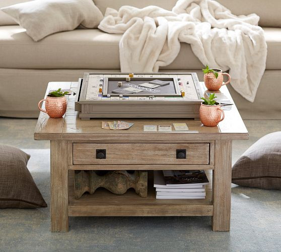 Benchwright Square Coffee Table | Pottery Barn (US)