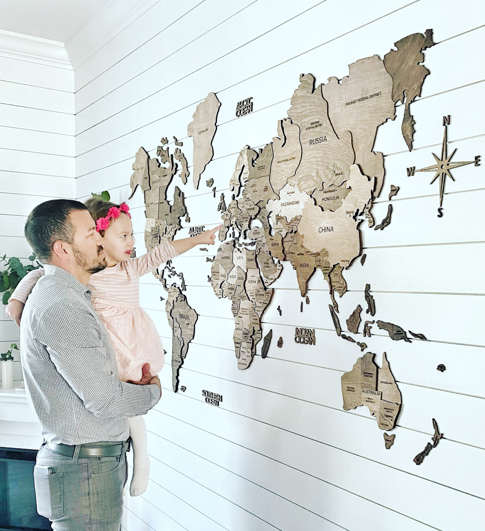 Conversational piece. Perfect for your 5 year anniversary which’s wood. 