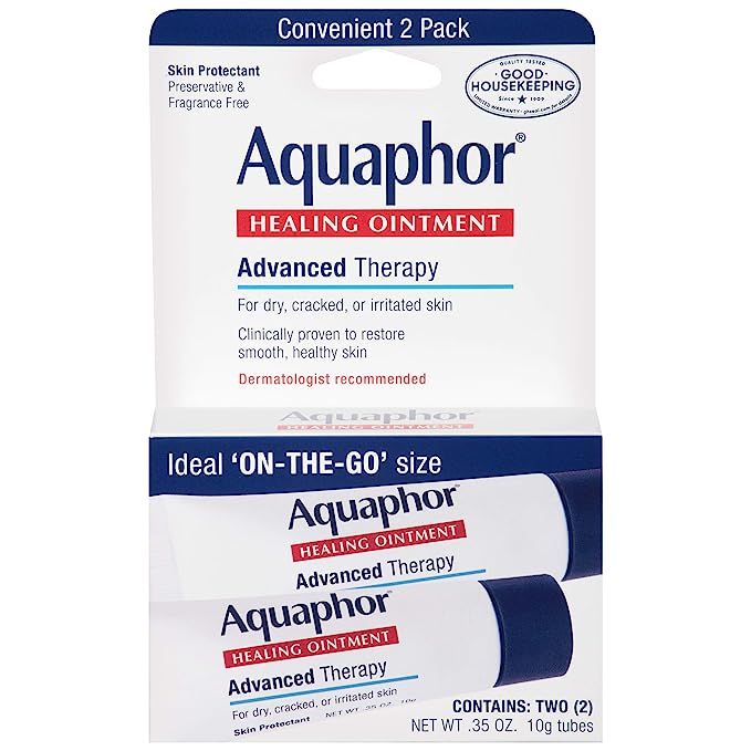 Aquaphor Healing Ointment - To Go Pack, Two 0.35 Oz Tubes | Amazon (US)