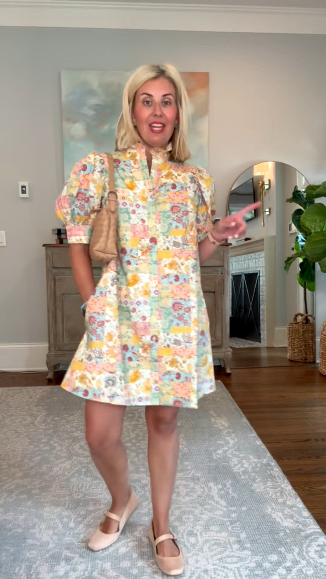 Oh my word this is gorgeous!! Yall will be seeing me in this everywhere. I’m in small dress and 7 Mary Jane’s (size 1 down). 

*code mixandmatch15 for 15% off your 1st order

#LTKPetite #LTKOver40 #LTKmomlife