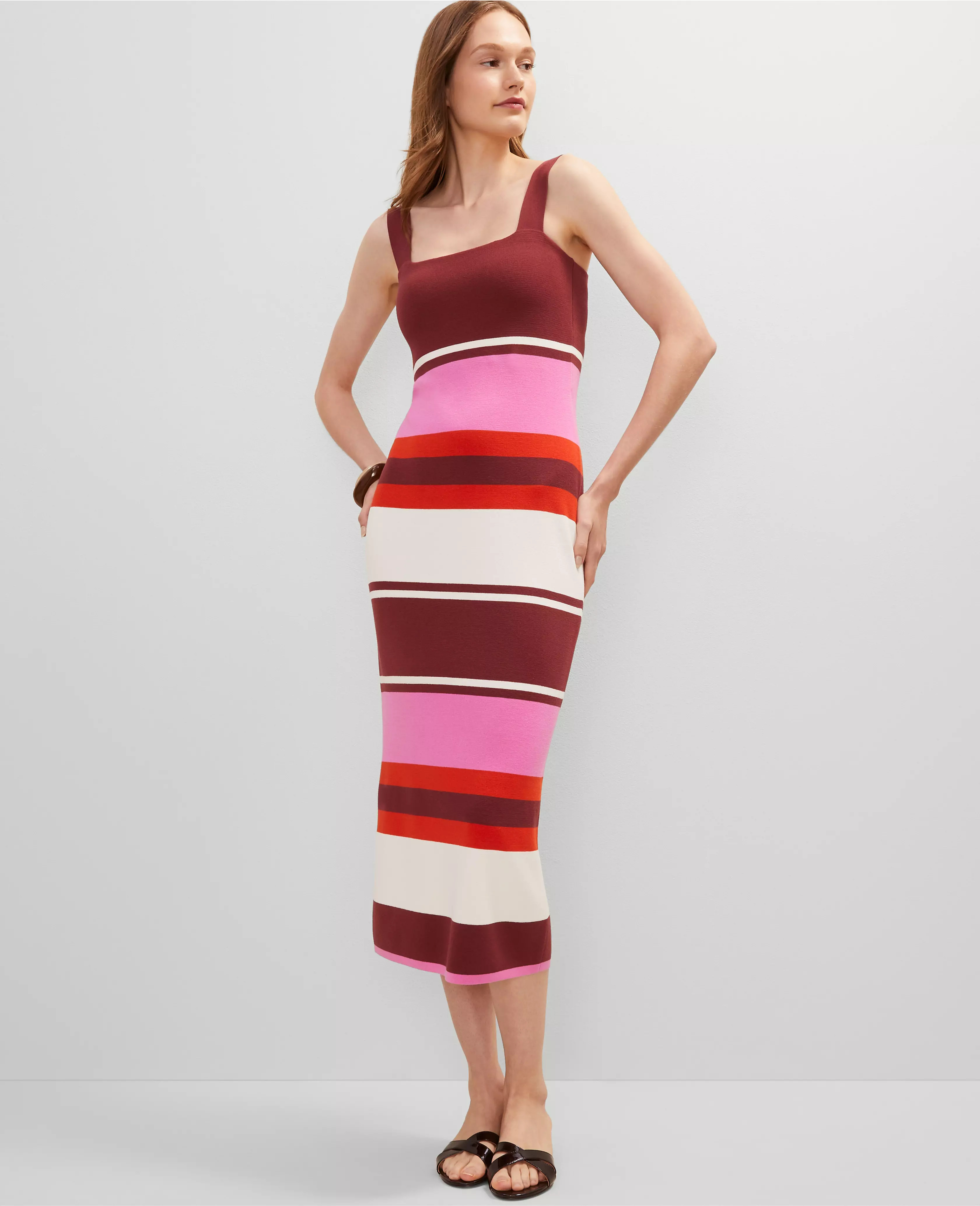 Striped Sweater Dress | Ann Taylor