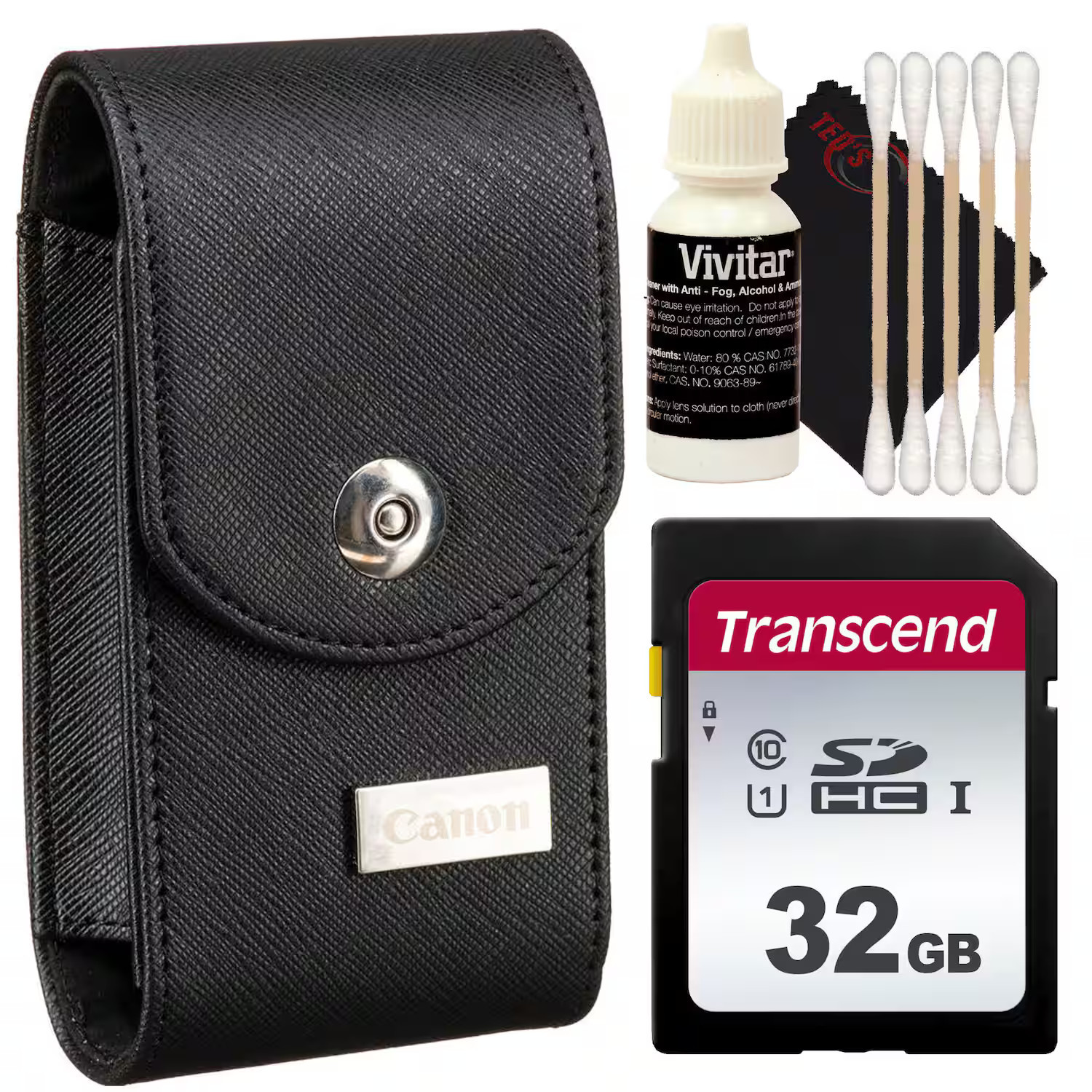 Genuine Canon Camera Case for Canon SX740 with All You Need Accessory Bundle - Black | Best Buy U.S.