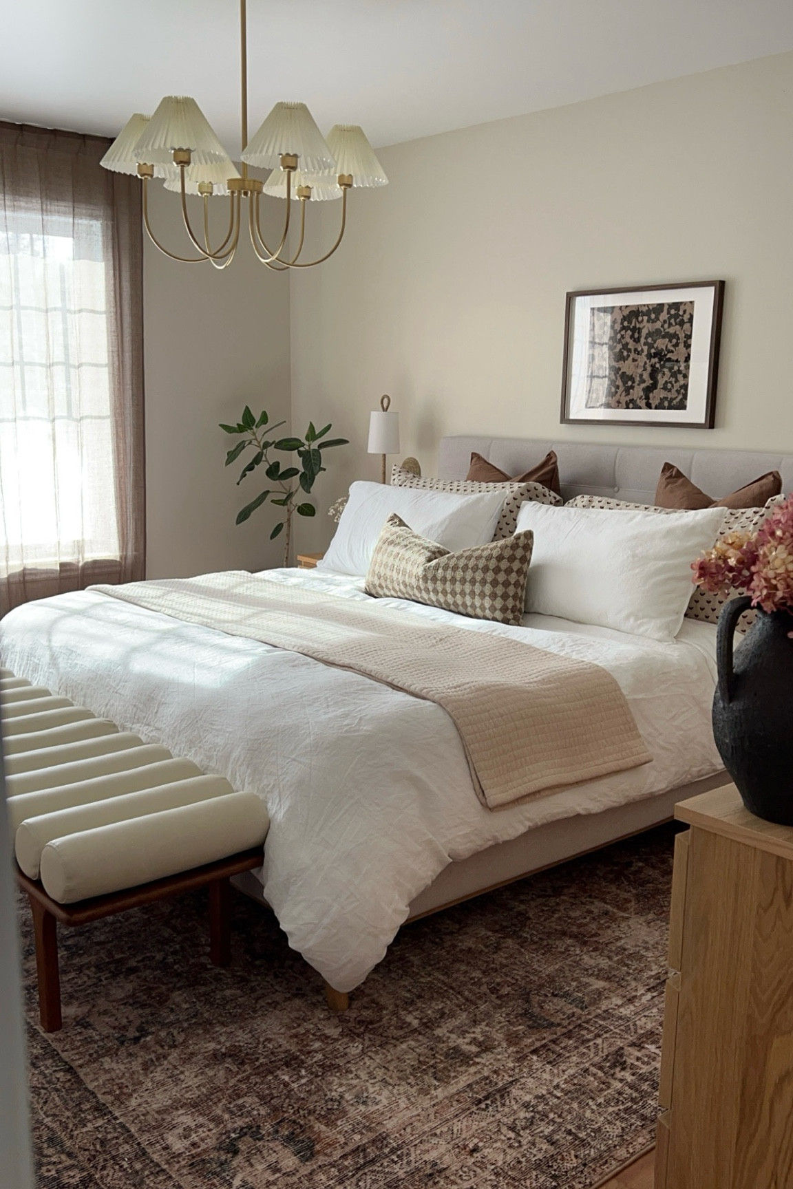 Cozy neutral bedroom decor 🤎 Linking what I can from our primary bedroom refresh!  #LTKHome 

#LTKcanada #LTKstyletip