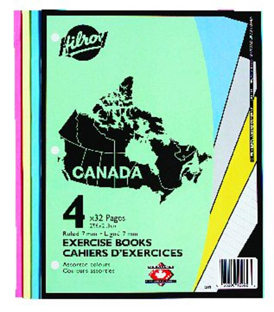 Hilroy 4-Pack Lined Paper Notebooks, 32-Pages Each | Canadian Tire