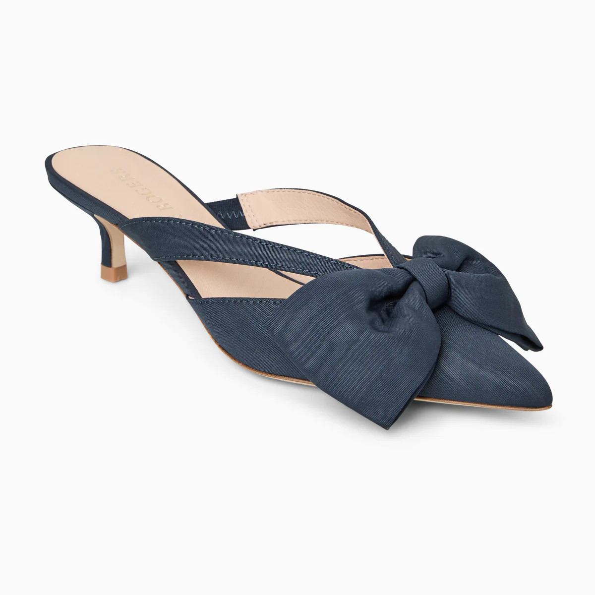 Jack Rogers Cynthia Bow Mule | Fabric | Midnight | Jack Rogers