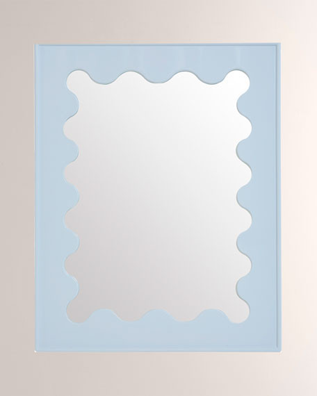 Jonathan Adler Ripple Lacquer Mirror | Neiman Marcus
