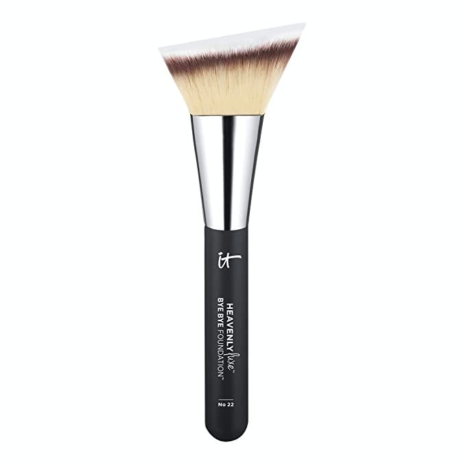 IT Cosmetics Heavenly Luxe Bye Bye Foundation Brush #22 - Unique, Triangle-Shaped Brush Head for ... | Amazon (US)
