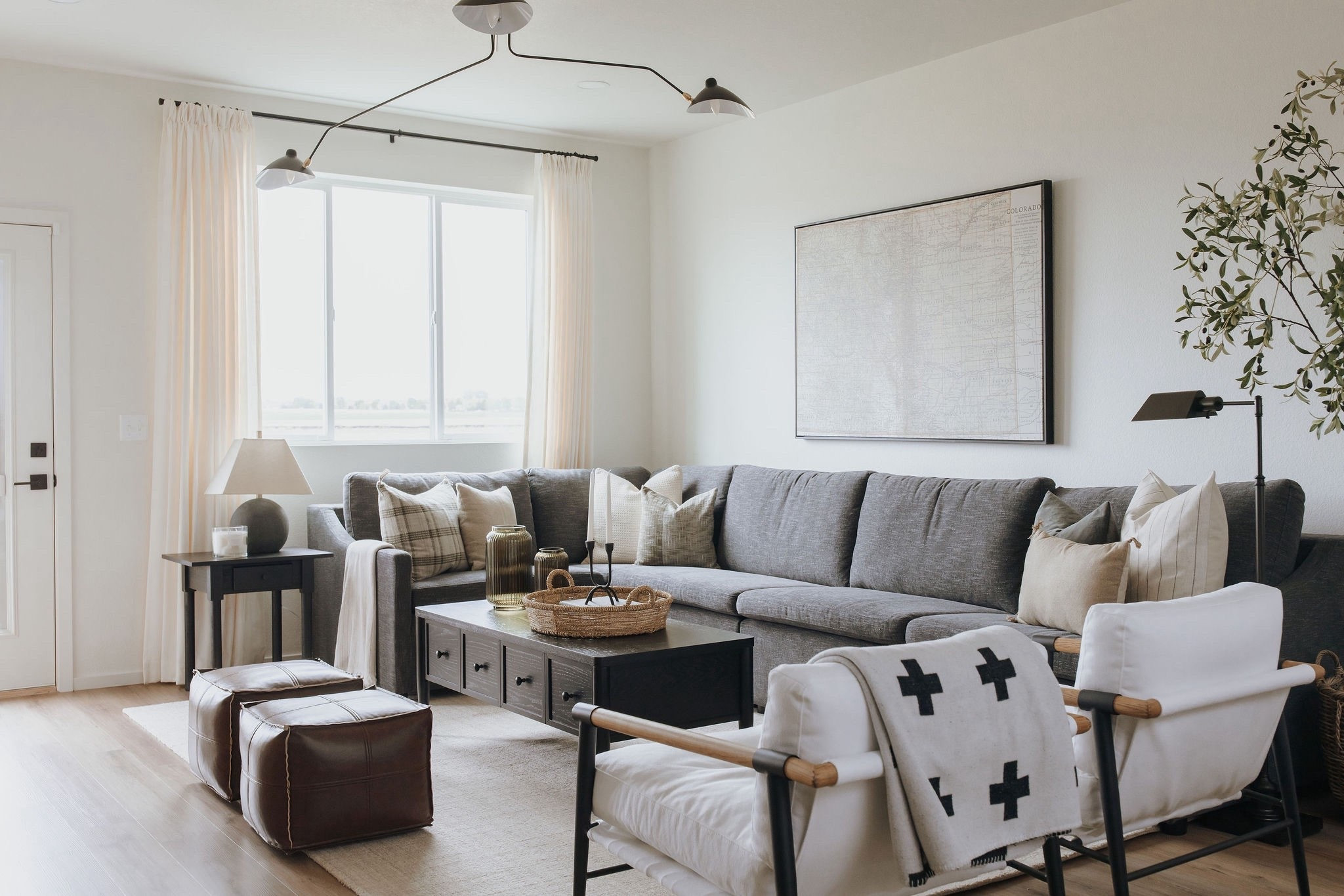 Colorado living room style. Plenty of space for everyone to gather and sit comfortably. These accent chairs are one of our favorite budget friendly finds!

#LTKHome #LTKStyleTip