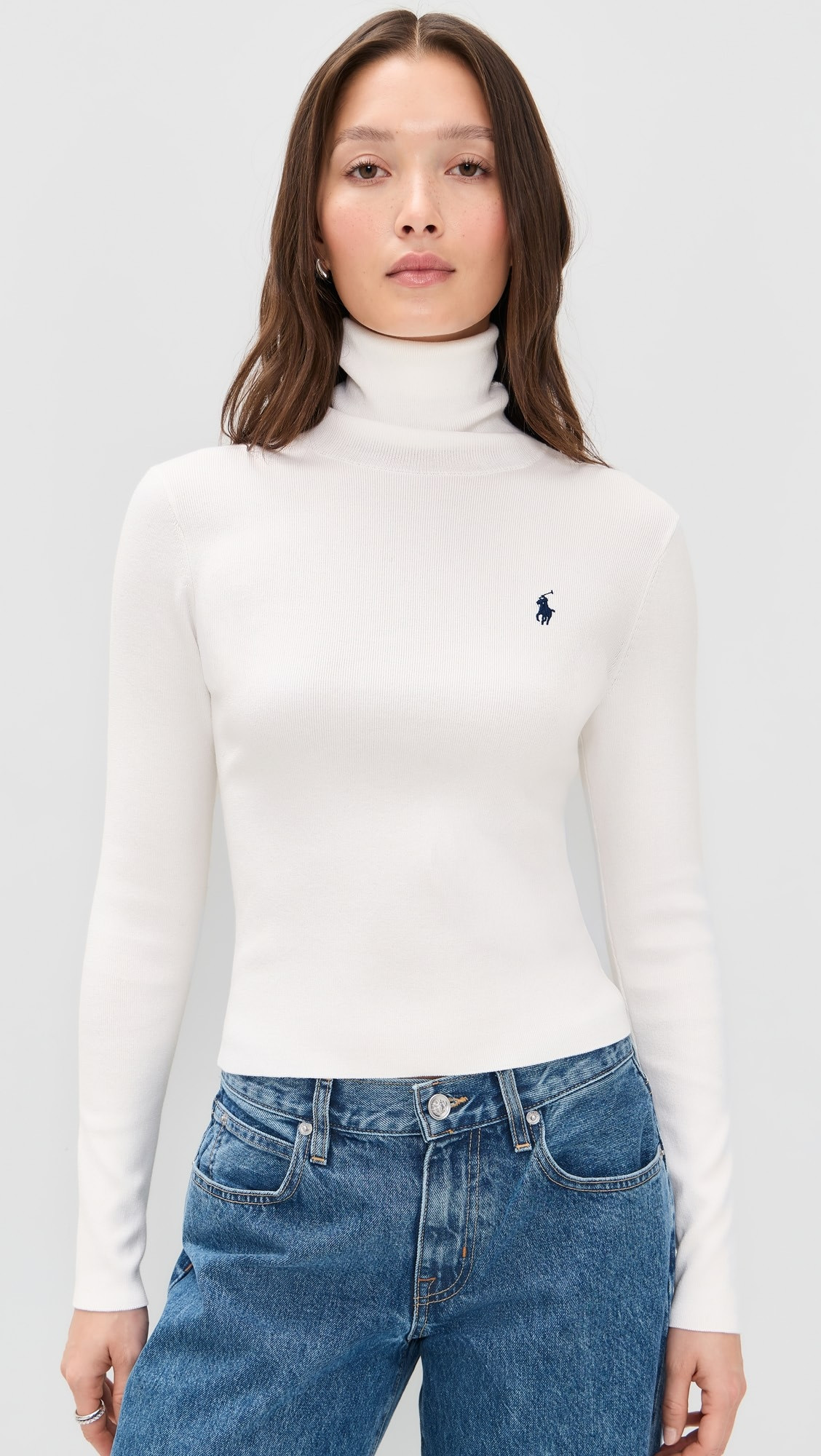 Pima Cotton Shrunken Turtleneck | Shopbop