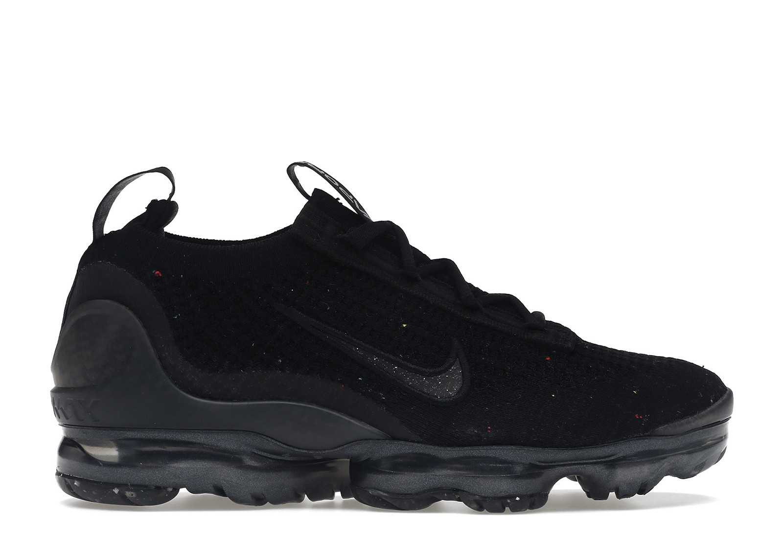 Nike Air VaporMax 2021 FK Triple (Women's) Sneakers in Black/Metallic Silver | StockX