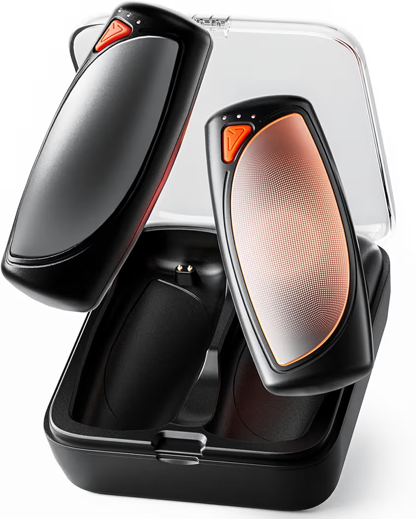 Hand Warmers Rechargeable 2 Packs, Double Sided Heating with AI Charging Case, 14000mAh Electric ... | Amazon (US)