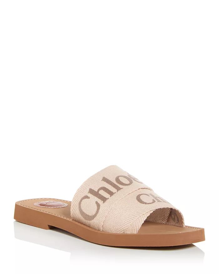 Chlo&eacute; Women's Woody Logo Slide Sandals Back to results -  Shoes - Bloomingdale's | Bloomingdale's (US)